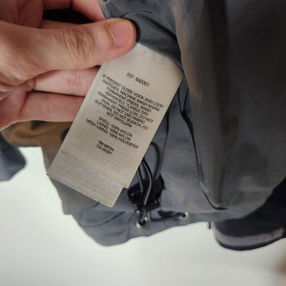 Sorel Mens Small Black Rain Jacket Omni-Tech Waterproof Hooded - Picture 5 of 12